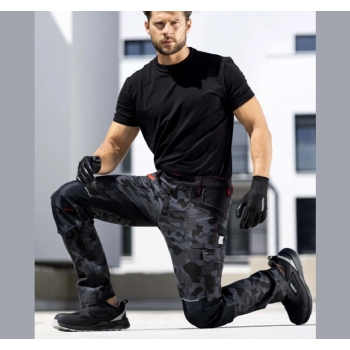 Spodnie robocze do pasa Creatron niebieskie H6636 / H6634 Ardon stretch